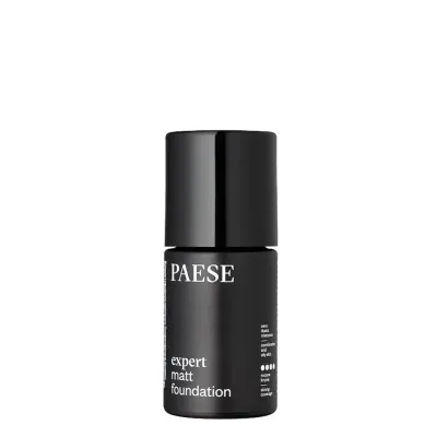 Тональный крем Paese Expert Matt Foundation 500W Light Beige матирующий, плотное покрытие, 30 мл