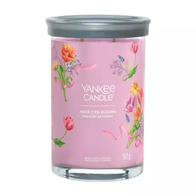 Свеча ароматическая Yankee Candle Signature Hand Tied Blooms тумблер с двумя фитилями, до 100 часов, 567 г
