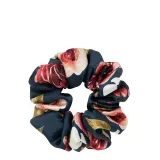 Резинка для волос Almania Scrunchie шёлковая с узором Felicja, тутовый шёлк, 1 шт — фото 1
