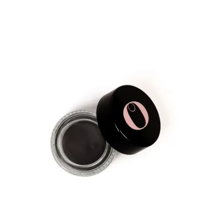 Подводка для глаз Apollca Eyeliner BLACK гелевая стойкая черная, для стрелок и слизистой