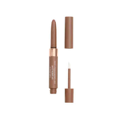 Карандаш для губ Gosh Lip Line'n Coat 004 Caramel Toffee контур и матовый топ 2 в 1, водостойкий