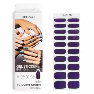 Наклейки для ногтей NEONAIL Gel Stickers Easy On M02 гель-лак в наклейке, маникюр за 20 минут