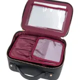 Косметичка M BRUSH by Maxineczka Makeup Bag The One Black для кистей и косметики, чёрная, для дома и поездок — фото 3