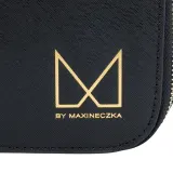 Косметичка M BRUSH by Maxineczka Makeup Bag The One Black для кистей и косметики, чёрная, для дома и поездок — фото 4
