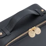 Косметичка M BRUSH by Maxineczka Makeup Bag The One Black для кистей и косметики, чёрная, для дома и поездок — фото 6