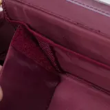 Косметичка-кейс M Brush by Maxineczka Makeup Bag The One Cream с зеркалом и отделениями для кистей, бежевая — фото 4