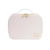 Косметичка-кейс M Brush by Maxineczka Makeup Bag The One Cream с зеркалом и отделениями для кистей, бежевая — фото 7