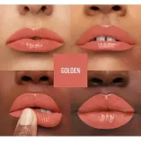 Помада для губ жидкая Maybelline Super Stay Vinyl Ink 105 Golden тёплый золотистый глянец, 4,2 мл — фото 2
