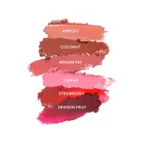 Помада для губ Annabelle Minerals Lipstik 02 Apricot абрикосовый, ухаживающая формула с маслами, лёгкое сияние — фото 2