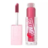 Блеск для губ Maybelline Lifter Plump 002 Mauve Bite лилово-розовый оттенок, эффект объёма, аппликатор XL — фото 1
