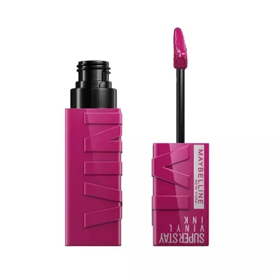 Помада для губ жидкая Maybelline Super Stay Vinyl Ink 170 Unafraid винильный глянец, стойкая, 4,2 мл