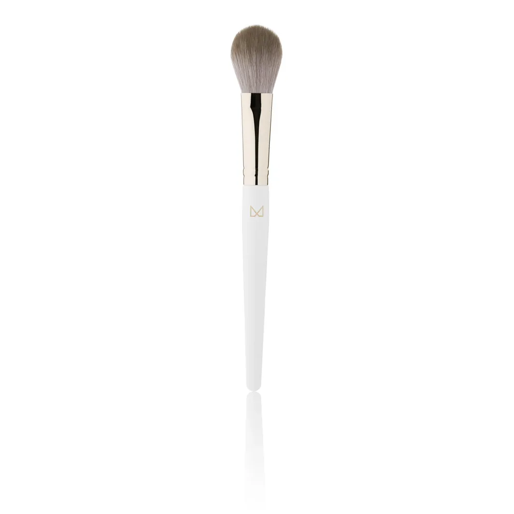 Кисть для макияжа лица M Brush by Maxineczka 06S синтетический ворс, ручная сборка, нумерованная линейка