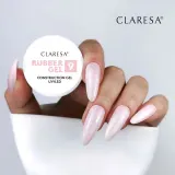 Гель строительный Claresa Nails Rubber Gel 09 для домашнего маникюра, самовыравнивание, лампа UV/LED — фото 2