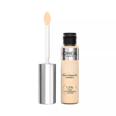 Консилер для глаз L'Oreal Paris True Match Radiant Serum Concealer 4N Light Medium нейтральный ряд, увлажняющая формула, 11 мл