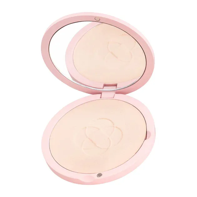 Тональная основа Annabelle Minerals минеральная прессованная Golden Cream тёплый золотистый подтон, плотное покрытие, компакт