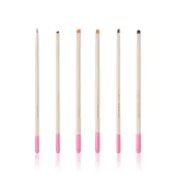 Набор кистей для макияжа Blend It PRO Detail Set 6 шт нейлоновый ворс, металлические обоймы, 60 г — фото 1