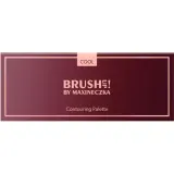 Палетка для контуринга BrushUp! by Maxineczka 01 Cool румяна бронзер хайлайтер холодный подтон — фото 3