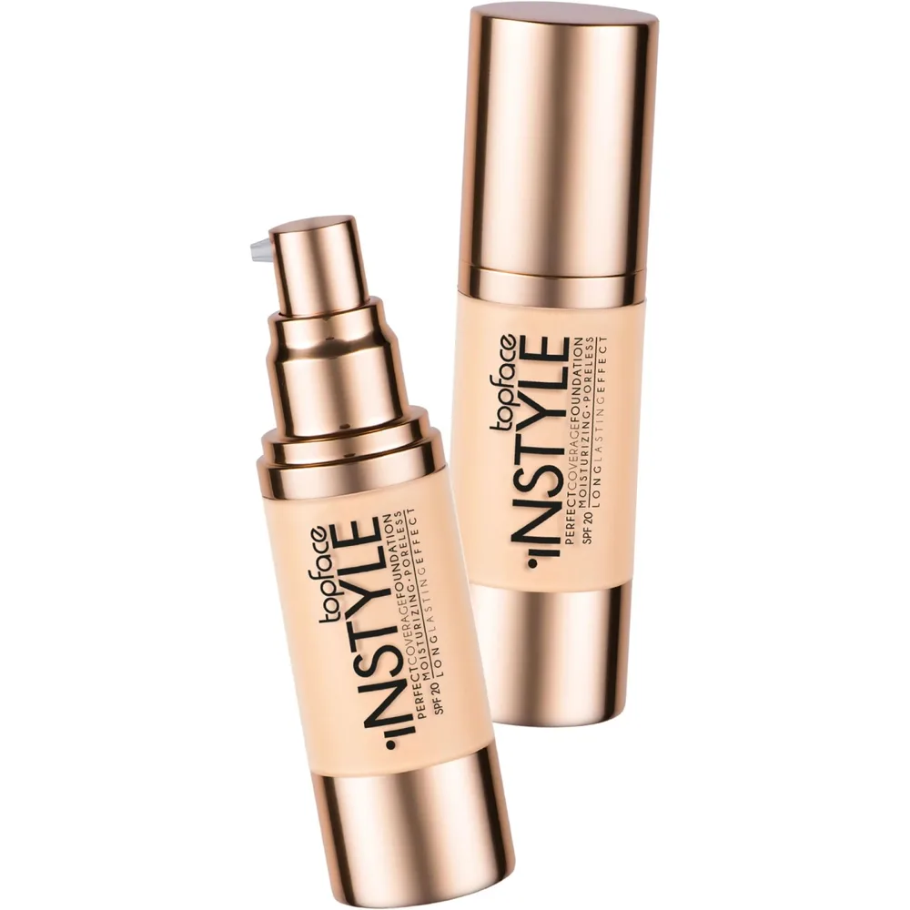 Тональный крем Topface Instyle Perfect Coverage 002 высокое перекрытие стойкий 30 мл