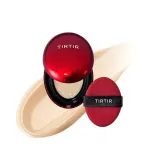 Тональный кушон TIRTIR Mask Fit Red Cushion SPF 40 PA++ стойкий, плотное перекрытие, оттенок 17W French Vanilla, 18 г — фото 2
