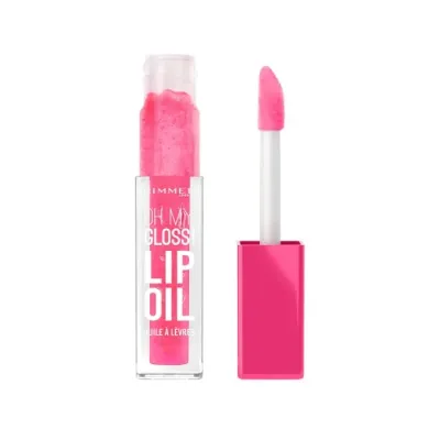 Блеск-масло для губ Rimmel Oh My Gloss! 003 Berry Pink ягодно-розовый, глянцевый, 4.5 мл