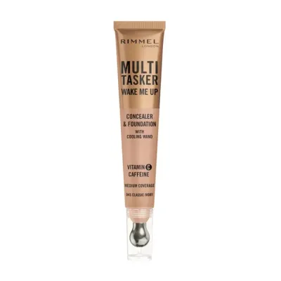 Консилер для глаз Rimmel Multi Tasker Wake Me Up с эффектом сияния, 045 Classic Ivory, 20 мл