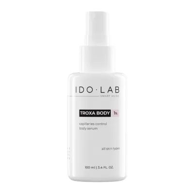 Сыворотка для тела Ido Lab Troxa Body против отёков, с троксерутином, для кожи с куперозом, 100 мл