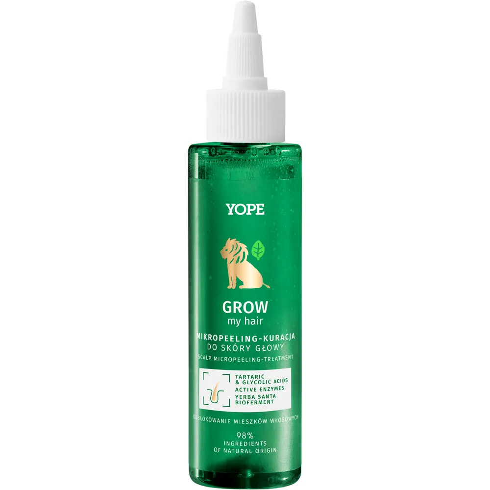 Пилинг для кожи головы Yope GROW my hair для роста и густоты волос, 115 мл