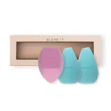 Набор спонжей для макияжа Blend It Sponge ABC#4: Marble Juicy Yellow, Velvet Sunny, Velvet Pink Cloud, без латекса, 3 шт — фото 1