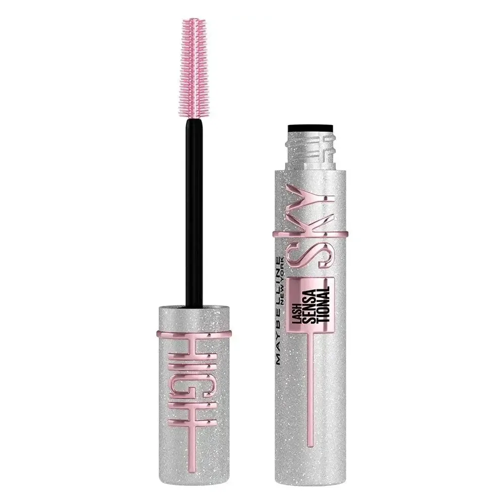 Тушь для ресниц Maybelline Lash Sensational Sky High Space Diamond с блёстками удлиняющая, 7,5 мл