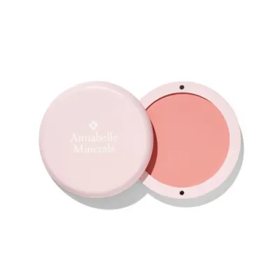 Румяна для щёк Annabelle Minerals Blush Balm Soft Petal кремовые пудрово-розовые, для светлой кожи
