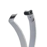Зажим для ресниц M BRUSH by Maxineczka M Lash Curler узкий, японская нержавеющая сталь, 6 сменных силиконовых подушечек — фото 2
