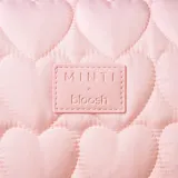 Косметичка MINTI Collection MINTI x BLOOSH Pink на молнии, мягкая внутренняя подкладка, розовая — фото 3