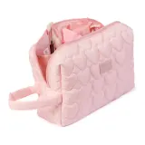 Косметичка MINTI Collection MINTI x BLOOSH Pink на молнии, мягкая внутренняя подкладка, розовая — фото 6