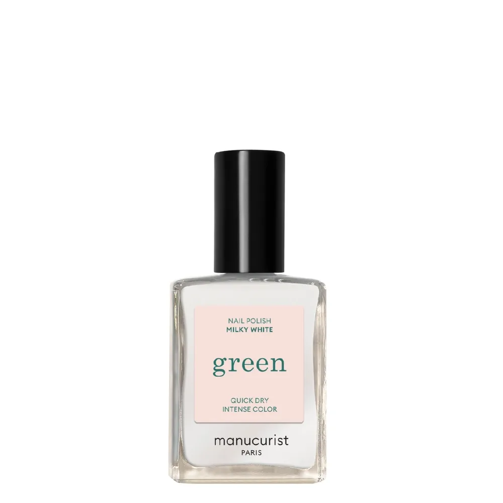 Лак для ногтей Manucurist Green Milky White молочно-белый, 15 мл