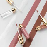 Блеск для губ Pierre Rene Cover Gloss 3 - Soft Shell кроющий розово-персиковый сатиновый, 5 мл — фото 3