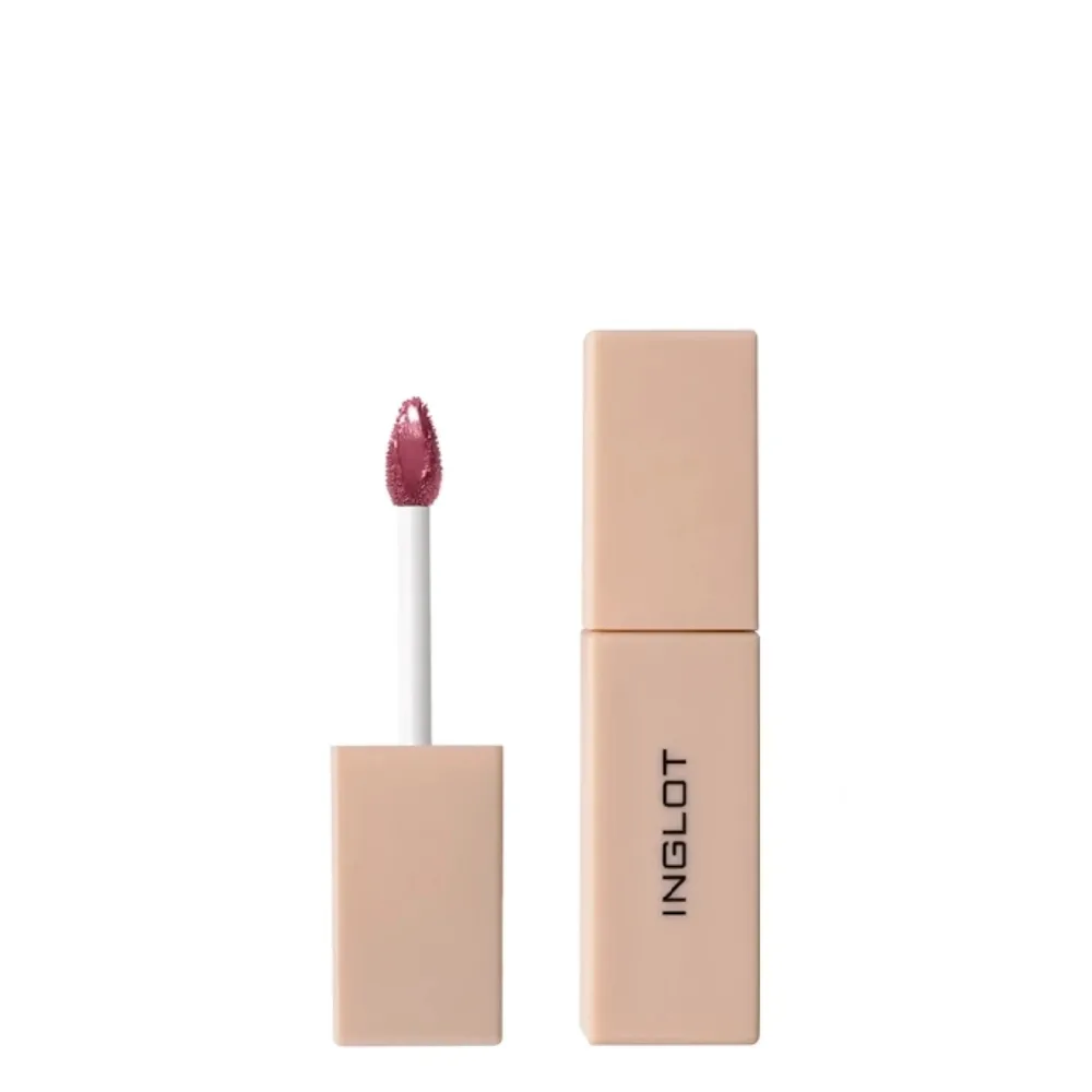 Помада для губ жидкая Inglot Glazed Lips Berry Crumble 96 с SPF 50+, глянцевый финиш