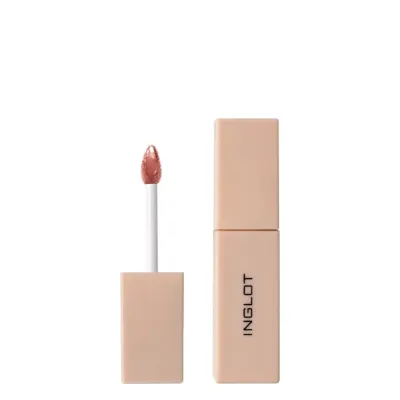 Помада для губ жидкая Inglot Glazed Lips Rose-Yogurt Cake 95 с SPF 50+, глянцевый финиш