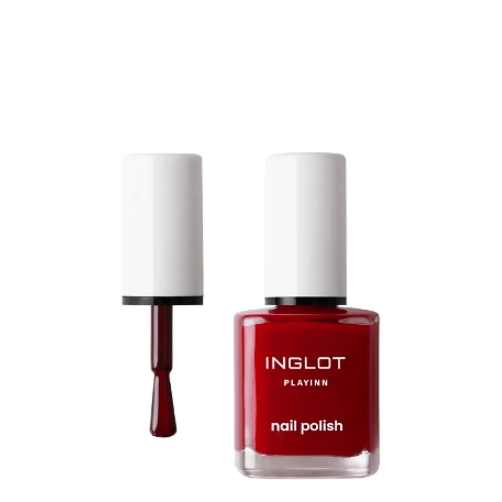 Лак для ногтей Inglot PLAYINN 128 глянцевый, цветное покрытие для маникюра