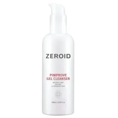 Гель для умывания Zeroid Pimprove Gel Cleanser для жирной и проблемной кожи, с салициловой кислотой, 180 мл