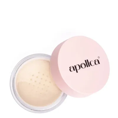 Пудра для лица Apollca Matte Finish рассыпчатая матирующая, прозрачная, фиксация макияжа