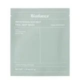 Маска для лица гидрогелевая Biodance Refreshing Sea Kelp Real Deep Mask с морскими водорослями, успокаивающая увлажняющая, набор 4 шт — фото 2