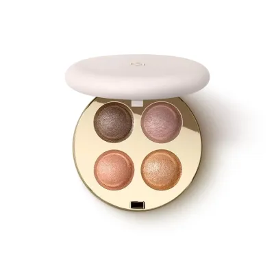 Тени для век KIKO Milano Hug Couture Bouncy Mates палетка 4 оттенков нюд и розовый, матовые и металлик, 01 Embrace Yourself, 2 г