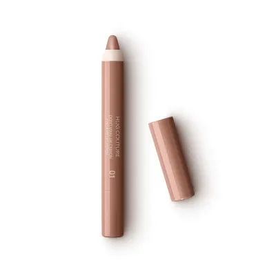 Карандаш для глаз и губ KIKO Milano Hug Couture Don't Make Me Crayon 2 в 1 кремовый, формат джамбо, оттенок 01 Biscotti Border, 2,8 г