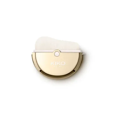 Кисть для лица KIKO Milano Hug Couture Buffing Touch Face Brush волнистый ворс, поворотный механизм, для пудры