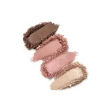Палетка теней для век KIKO Milano Hug Couture Bouncy Mates 02 Soulbound Journey, матовые и металлик, 2 г — фото 2