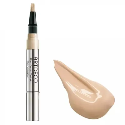 Консилер для лица ARTDECO Perfect Teint Concealer кремовый сияющий, кисть twist-up, оттенок 5 Light Peach, 2 мл