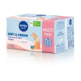 Влажные салфетки NIVEA Baby Soft & Cream детские биоразлагаемые, 4х57 шт — фото 3