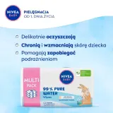Влажные салфетки NIVEA Baby 99% Pure Water детские биоразлагаемые, 3х57 шт — фото 6