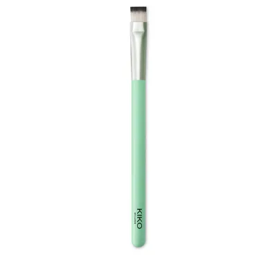 Кисть для консилера KIKO Milano Smart Concealer Brush 100 плоская с прямым срезом, синтетический ворс, для кремовых теней