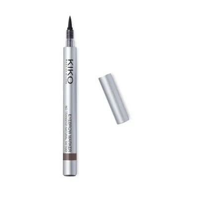 Маркер для бровей KIKO Milano Eyebrow Marker 02 Chestnut and Blonde каштановый, эффект волосков